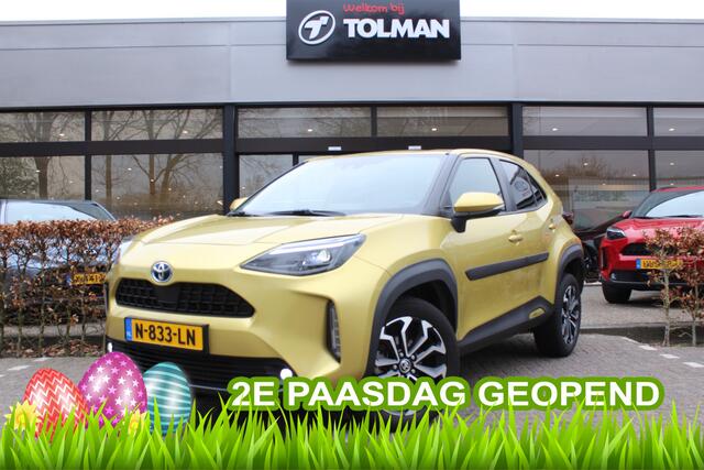Toyota YARIS Cross 1.5 Hybrid First Edition 2e Paasdag open van 10:00 - 15:00 | Rijklaar | Stoel/Stuur-verwarming | Navi | Camera | Dealer onderh. | Keyless | Stootlijsten