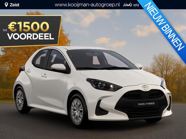 Toyota YARIS 1.5 Hybrid 115 Active Nieuw & Direct leverbaar ! Nu tijdelijk extra scherp geprijsd!
