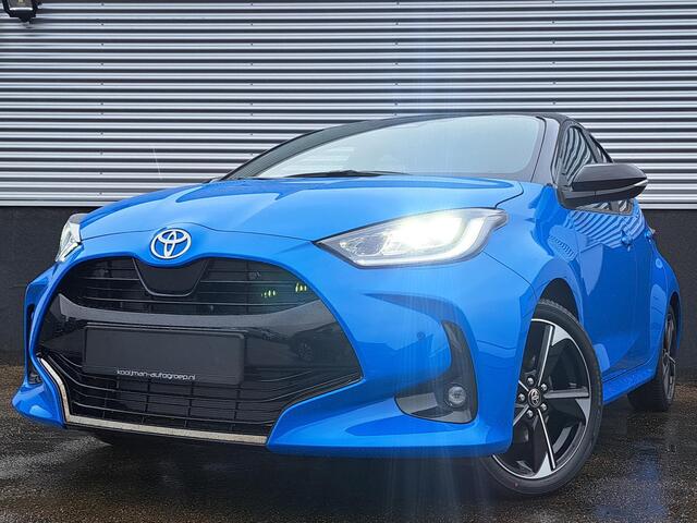 Toyota YARIS 1.5 Hybrid 130 Launch Edition Toyota Yaris Hybrid 130 Launch Edition vol luxe! Dodehoek detectie, stoel- & stuurverwarming, navigatie, Apple CarPlay/Android Auto, automaat!