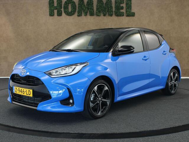 Toyota YARIS 1.5 Hybrid 130 Launch Edition - ORIGINEEL NEDERLANDSE AUTO - AFKOMSTIG VAN 1E EIGENAAR - DEELS LEDEREN BEKLEDING - PARKEERSENSOREN VOOR/ ACHTER - NAVIGATIE - HEAD UP DISPLAY - STUUR EN STOELVERWARMING - 17 INCH LICHT METALEN VELGEN - JBL AUDIO - DODEHOEK 