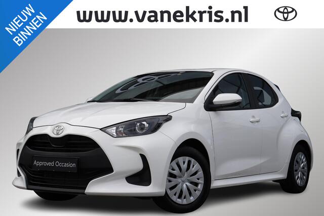 Toyota YARIS 1.5 Hybrid 115 Active, Reservewiel, Auto, Adaptieve cruise control, Lane assist.