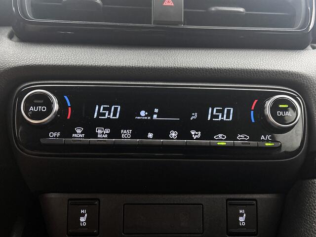 Toyota YARIS 1.5 Hybrid 130 Executive | BTW voertuig | Stoel+stuurverwarming | Dodehoek detectie | Parkeersensoren voor+achter | Apple CarPlay/Android Auto | Cruise Control Adaptive | Achteruitrijcamera |