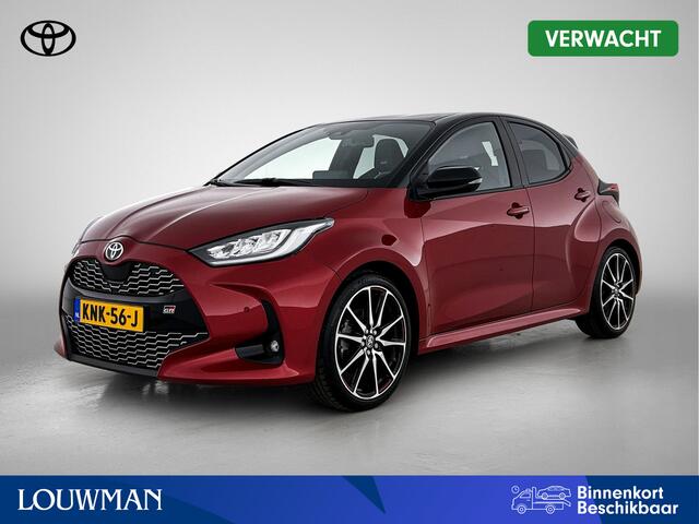 Toyota YARIS 1.5 Hybrid GR Sport + | BTW voertuig | JBL | Head-Up Display | Dodehoek detectie | Stoel+stuurverwarming | Parkeersensoren voor+achter | Apple CarPlay/Android Auto | Cruise Contol Adaptive |