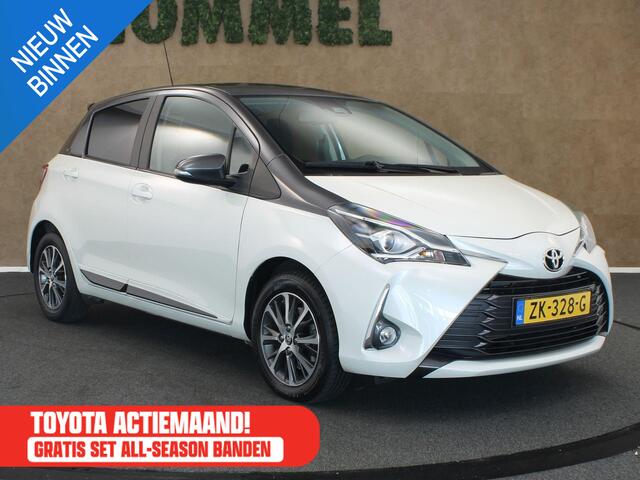 Toyota YARIS 1.5 VVT-i Y20 - ORIGINEEL NEDERLANDSE AUTO - AFKOMSTIG VAN 2E EIGENAAR - LAGE KM STAND - 15 INCH LICHT METALEN VELGEN - CLIMATE CONTROL - NAVIGATIE - KEYLESS ENTRY/ START - CAMERA - BOTSWAARSCHUWINGSYSTEEM - 6 VERSNELLINGEN