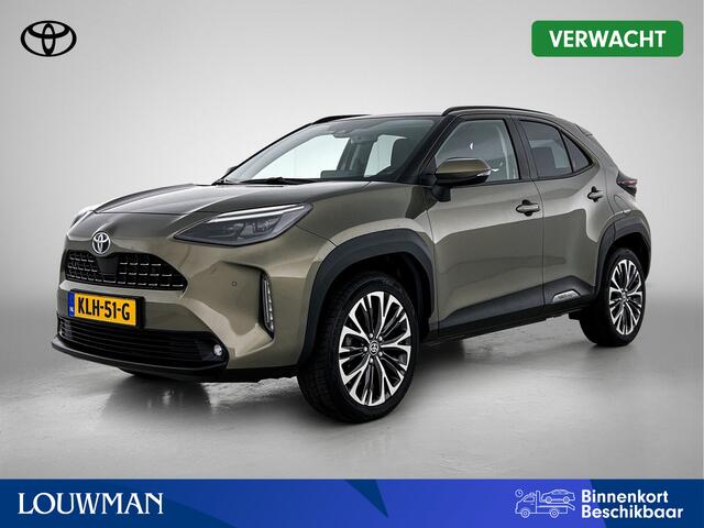 Toyota YARIS Cross 1.5 Hybrid Executive AWD | Panoramadak | Parkeersensoren voor+achter | Stoelverwarming | Draadloze telefoonlader | Apple CarPlay/Android Auto | Cruise Control Adaptive |