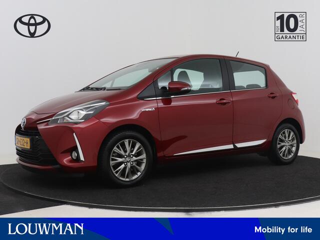 Toyota YARIS 1.5 Hybrid Energy Plus | Dealer onderhouden | Half leder/Alcantara bekleding | Parkeersensoren achter | Navigatie | Cruise Control | Climate control | Achteruitrijcamera | fotostudio