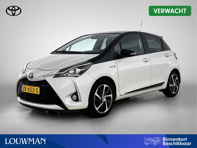 Toyota YARIS 1.5 Hybrid Executive Bi-Tone | Dealer onderhouden | Panoramadak | Navigatie | Climate Control | Elektrisch verstel/inklapbare spiegels | Elektrische ramen voor+achter | Cruise Control |