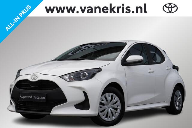 Toyota YARIS 1.5 Hybrid 115 Active, Reservewiel, Auto, Adaptieve cruise control, Lane assist