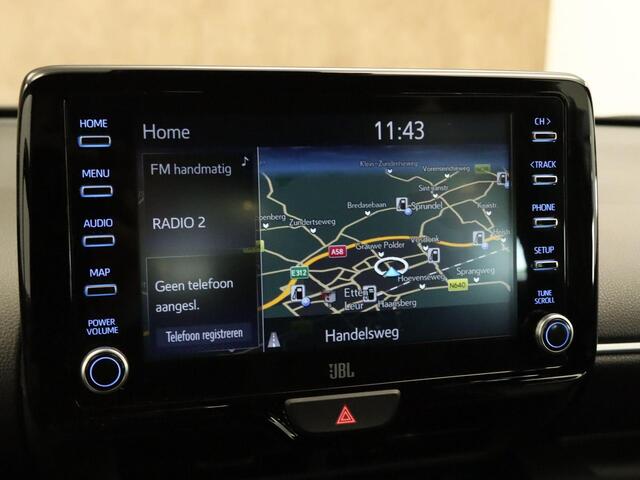 Toyota YARIS 1.5 Hybrid Executive - AFNEEMBARE TREKHAAK - DODEHOEK DETECTIE - HEAD-UP DISPLAY - JBL AUDIO - KEYLESS ENTRY/START - PARKEERSENSOREN VOOR EN ACHTER - STUUR/STOELVERWARMING - APPLE CARPLAY/ANDROID AUTO