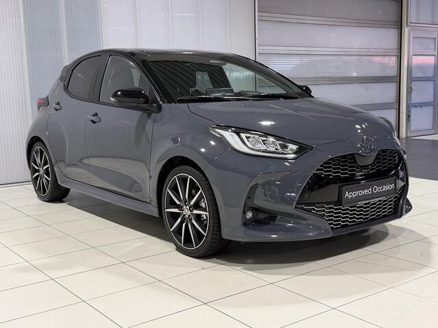 Toyota YARIS 1.5 Hybrid 130 GR SPORT Plus Parkeersensoren V+A, Keyless, Stoel- & Stuurverwarming, Dodehoekdetectie