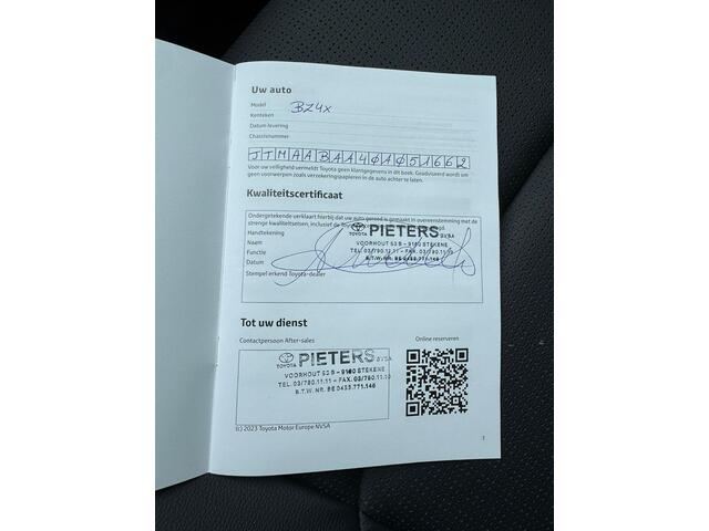 Toyota bZ4X Premium 71 kWh VAN: 39.900,- VOOR: 36.877,- UW LENTEVOORDEEL: 3.023,- | MEGA VOLLE AUTO | 10 jaar TOYOTA GARANTIE | TREKHAAK