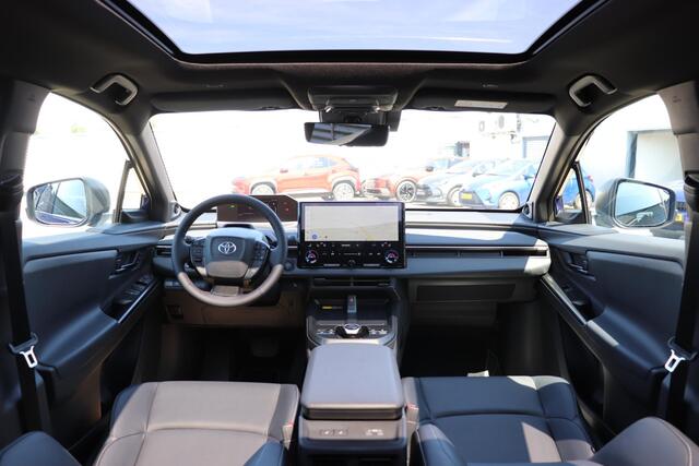 Toyota bZ4X Touring Executive AWD 75 kWh, Panoramisch dak, Stoelverwarming en Koeling, BSM, JBL, DEMOVOORDEEL ¤2.000,-!