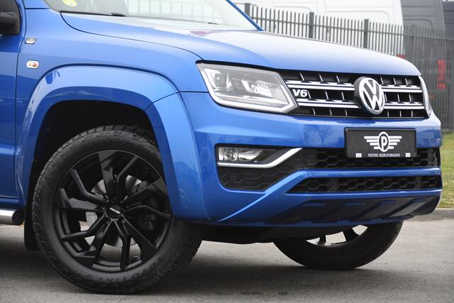Volkswagen AMAROK 3.0 V6 TDI 4Motion DC Highline Camera, Cruise, Carplay, Stoelverwarming, Leder, LED, 4x4, Automaat, 225pk, 3300kg Trekhaak, Uniek!