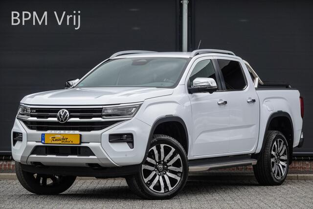 Volkswagen AMAROK 3.0Tdi V6 241Pk Aut. | Aventura | 4-Motion | Roll Bar | Harman-Kardon | Trekhaak | 360° Camera | 21'' | Clear White