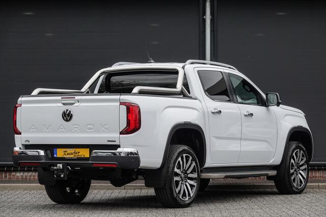 Volkswagen AMAROK 3.0Tdi V6 241Pk Aut. | Aventura | 4-Motion | Roll Bar | Harman-Kardon | Trekhaak | 360° Camera | 21'' | Clear White