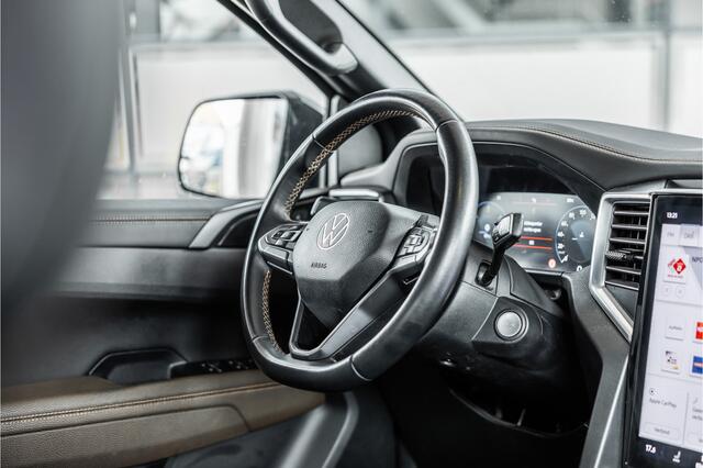 Volkswagen AMAROK 3.0 TDI 4Motion Pan Americana | 360 camera | H&K | ACC | Lederen bekleding | Elek rolkoffer | CarPlay | Navigatie | LED | Blind spot | 3500 kg trekgewicht | Dealer onderhouden