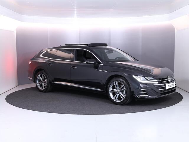 Volkswagen Arteon Shooting Brake 1.4 TSI eHybrid R-Line Business 218 pk Automaat (DSG) | Verlengde garantie | Navigatie | Panoramadak | Parkeersensoren (Park assist) | Achteruitrijcamera | Lederen bekleding |