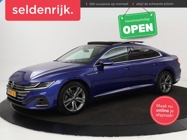 Volkswagen Arteon 1.4 TSI eHybrid R-Line Business+ | Panoramadak | Trekhaak | Stoelverwarming | Matrix LED | Adaptive cruise | Leder/Alcantara | Carplay | Camera | Keyless