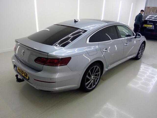 Volkswagen Arteon 2.0 TSI BUSINESS R EXCLUSIVE I AUTOMAAT I SCHUIFDAK I TREKHAAK I MEMORY SEATS I LEDEREN BEKLEDING I P-CAMERA