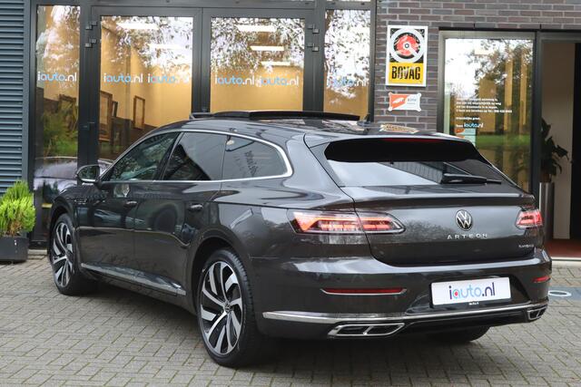 Volkswagen Arteon Shooting Brake 1.4 TSI eHybrid R-Line Pano/IQ.Light/360/Navi Pro/Head-up/Keyless/Elek. lederen R Sportstoelen/DCC/ACC/Virtual Cockpit/Trekhaak wegkl.
