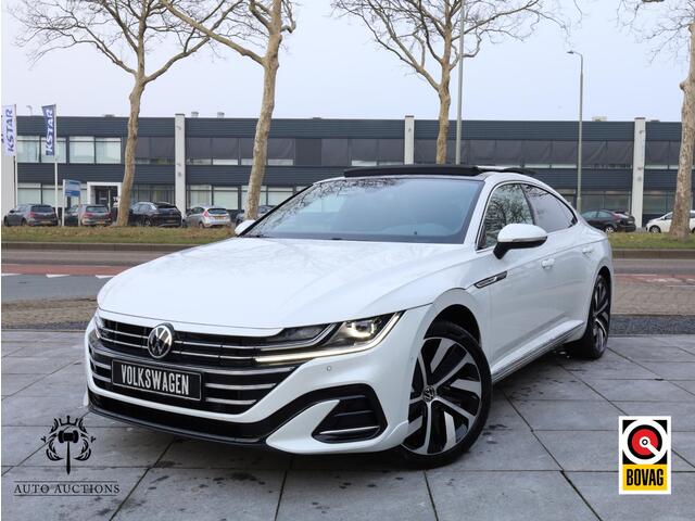 Volkswagen Arteon 1.4 TSI eHybrid R-Line 218PK | Panodak | Vol Leer | 360° | Head-up | Keyless | Memory | Klasse 3 | 19 "Inch |