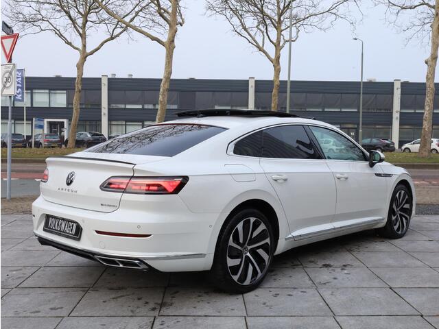 Volkswagen Arteon 1.4 TSI eHybrid R-Line 218PK | Panodak | Vol Leer | 360° | Head-up | Keyless | Memory | Klasse 3 | 19 "Inch |
