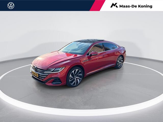 Volkswagen Arteon 1.4 TSI eHybrid 218pk DSG R-Line Business+ · Leder · Panoramadak · Camera · Stoelverwarming · Elektrische Trekhaak · Apple/Android Car Play · Stuurwiel verwarmd ·