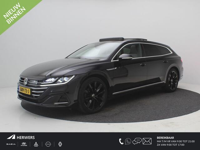 Volkswagen Arteon Shooting Brake 1.4 TSI eHybrid R-Line Business+ PHEV / Standkachel / R-Line / HUD Display / SoH 89% / Panoramadak / 360 Camera / 1600 KG Trekgewicht / Massagestoel / Elektrische Voorstoelen / Elektrische achterklep / Plug-in-Hybrid /