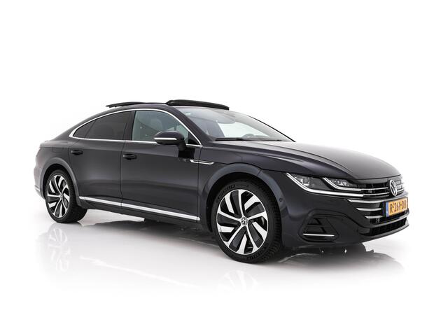 Volkswagen Arteon 1.4 TSI eHybrid R-Line Business+ (INCL.BTW) *PANO | HEAD-UP | LEATHER-MICROFIBRE | FULL-LED | TOP-VIEW | ADAPTIVE-CRUISE | BLINDSPOT | HEATED-SPORTSEATS | KEYLESS | NAVI-FULLMAP | PRIVACY-GLASS | SHIFT-PADDLES | DIGI-COCKPIT