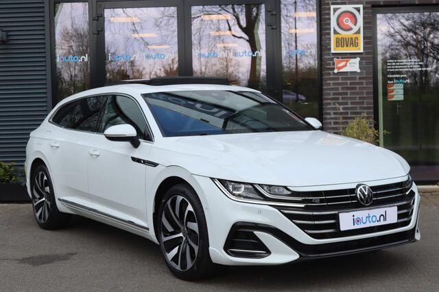 Volkswagen Arteon Shooting Brake 1.4 TSI eHybrid R-Line Pano/IQ.Light/Navi Pro/Keyless/Elek. lederen R Sportstoelen/DCC/ACC/360Camera/Virtual Cockpit