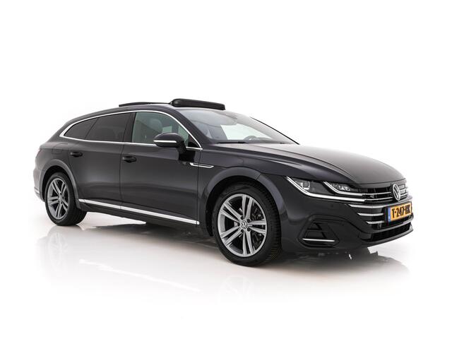 Volkswagen Arteon Shooting Brake 1.4 TSI eHybrid R-Line Business (Plug-in) (INCL-BTW) *PANO | LEATHER-MICROFIBRE | FULL-LED | CAMERA | ADAPTIVE-CRUISE | HEATED-SPORTSEATS | KEYLESS | NAVI-FULLMAP | PRIVACYGLASS | SHIFTPADDLES | DIGI-COCKPIT | TOWBAR | 18''ALU*