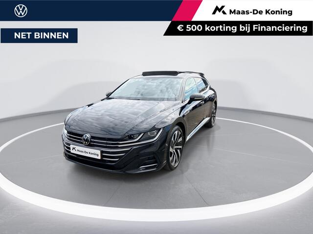 Volkswagen Arteon Shooting Brake 1.4 TSI PHEV 218PK R-Line Business DSG · Panoramadak · Trekhaak · Camera · Stoel, Stuur & achterbank verwarmd · Apple/Android Car Play · Garantie t/m 11-08-2027 of 100.000km