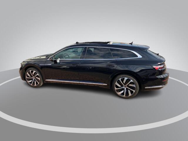 Volkswagen Arteon Shooting Brake 1.4TSIe Hybrid 160KW/218PK DSG R-Line Panoramadak · Leer · 360°Camera + Parkeersensoren · Stoelverwarming · Dodehoeksensor · Elektrische stoelverstelling ·