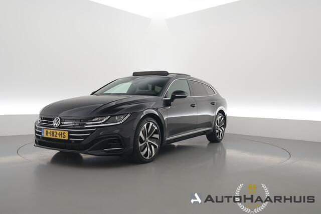 Volkswagen Arteon Shooting Brake 1.4 TSI eHybrid R-Line Business+ | Rijklaar!! | Pano | HUD | Massage | Elek. Trekhaak | Standkachel | 360cam | Digi. Cockpit | Stoel- Stuurverw. | Adapt. Cruise | CarPlay