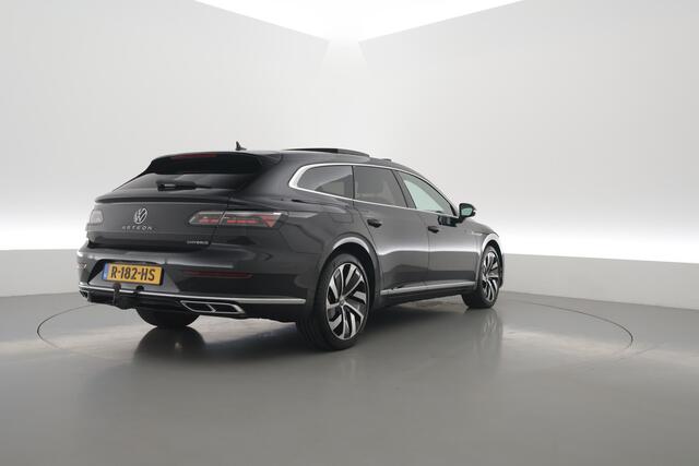 Volkswagen Arteon Shooting Brake 1.4 TSI eHybrid R-Line Business+ | Rijklaar!! | Pano | HUD | Massage | Elek. Trekhaak | Standkachel | 360cam | Digi. Cockpit | Stoel- Stuurverw. | Adapt. Cruise | CarPlay