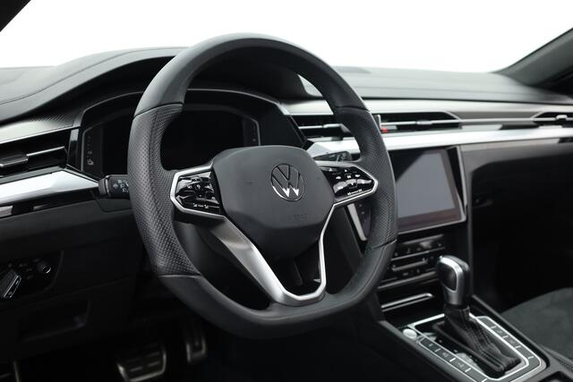 Volkswagen Arteon Shooting Brake 1.4 TSI eHybrid R-Line Business+ | Rijklaar!! | Pano | HUD | Massage | Elek. Trekhaak | Standkachel | 360cam | Digi. Cockpit | Stoel- Stuurverw. | Adapt. Cruise | CarPlay