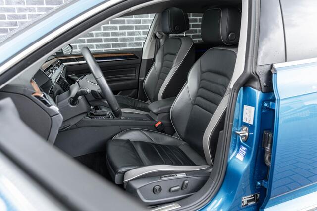 Volkswagen Arteon Shooting Brake 1.4 TSI eHybrid Elegance Business+ | Plug-in Hybrid (PHEV) | Trekhaak | Panoramadak | Nappaleder | Stoelmassage | Stoelverwarming voor en achter | Achteruitrijcamera | Parkeerassistent | Dodehoekdetectie | Navigatie Discover Pro
