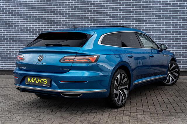 Volkswagen Arteon Shooting Brake 1.4 TSI eHybrid Elegance Business+ | Plug-in Hybrid (PHEV) | Trekhaak | Panoramadak | Nappaleder | Stoelmassage | Stoelverwarming voor en achter | Achteruitrijcamera | Parkeerassistent | Dodehoekdetectie | Navigatie Discover Pro