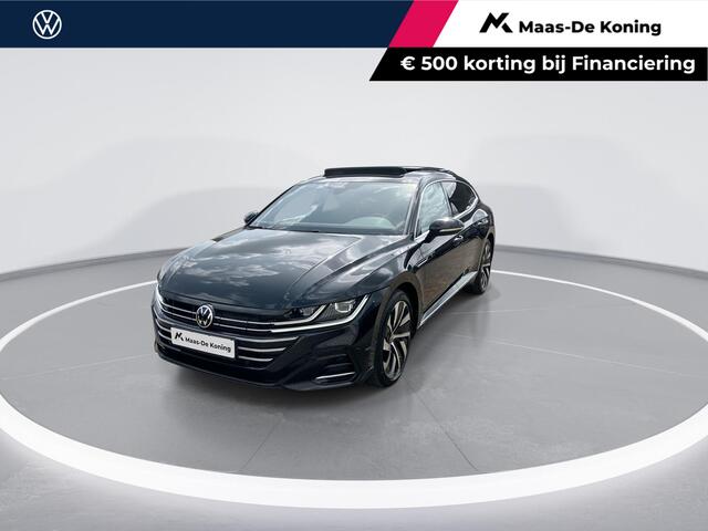 Volkswagen Arteon Shooting Brake 1.4TSIeHybrid 160kW/218PK R-Line DSG · Panoramadak · Leder/Alcantara · Camera · Apple/Android Car Play · Stoelverwarming ·