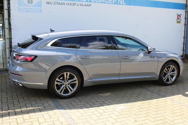 Volkswagen Arteon Shooting Brake 1.4 TSI eHybrid R-Line Business+ | Incl. 12 maanden Garantie | Elektrisch wegklapbare trekhaak | Elektrisch verstelbare stoelen met memory | Stoelmassage | Stoel/stuurverwarming | Achteruitrijcamera | Adaptive cruise controle | Apple CarPla