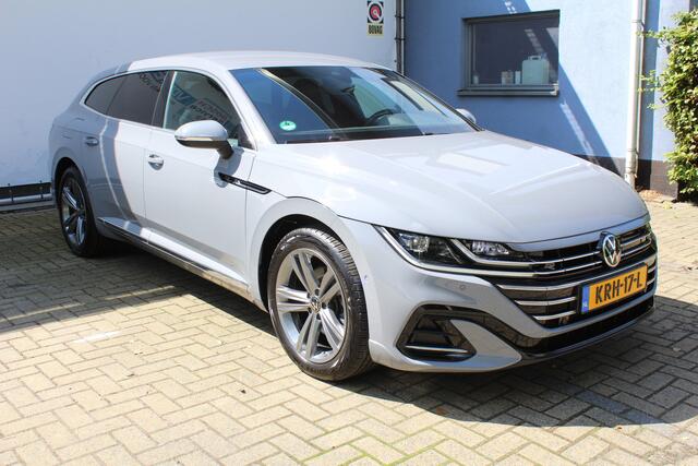 Volkswagen Arteon Shooting Brake 1.4 TSI eHybrid R-Line Business+ | Incl. 12 maanden Garantie | Elektrisch wegklapbare trekhaak | Elektrisch verstelbare stoelen met memory | Stoelmassage | Stoel/stuurverwarming | Achteruitrijcamera | Adaptive cruise controle | Apple CarPla