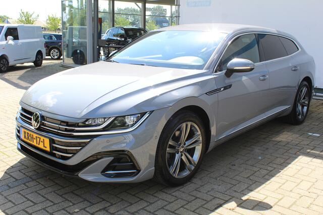 Volkswagen Arteon Shooting Brake 1.4 TSI eHybrid R-Line Business+ | Incl. 12 maanden Garantie | Elektrisch wegklapbare trekhaak | Elektrisch verstelbare stoelen met memory | Stoelmassage | Stoel/stuurverwarming | Achteruitrijcamera | Adaptive cruise controle | Apple CarPla