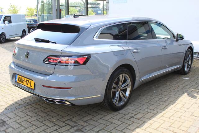 Volkswagen Arteon Shooting Brake 1.4 TSI eHybrid R-Line Business+ | Incl. 12 maanden Garantie | Elektrisch wegklapbare trekhaak | Elektrisch verstelbare stoelen met memory | Stoelmassage | Stoel/stuurverwarming | Achteruitrijcamera | Adaptive cruise controle | Apple CarPla