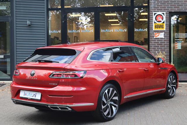 Volkswagen Arteon Shooting Brake 1.4 TSI eHybrid R-Line Pano/IQ.Light/360/Navi Pro/Head-up/Keyless/Elek. lederen R Sportstoelen/DCC/ACC/Virtual Cockpit/Trekhaak wegkl.