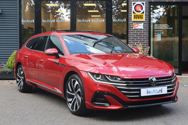 Volkswagen Arteon Shooting Brake 1.4 TSI eHybrid R-Line Pano/IQ.Light/360/Navi Pro/Head-up/Keyless/Elek. lederen R Sportstoelen/DCC/ACC/Virtual Cockpit/Trekhaak wegkl.