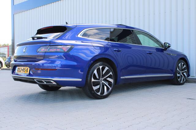 Volkswagen Arteon Shooting Brake 1.4 TSI eHybrid R-Line Business+ | Incl. 12 maanden garantie | SOH 92% | Stoel/stuurverwarming | Uitklapbare trekhaak | Schuif/kantel dak | Adaptieve cruise control | Apple carplay/Android auto | Head-up display |