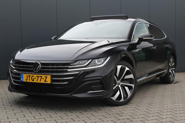 Volkswagen Arteon Shooting Brake 1.4 TSI eHybrid R-Line Business+ | Incl. 12 maanden garantie | SOH 96% | Schuif/kantel dak | 360 camera | Stoelgeheugen | Stoelverwarming | Parkeersensoren | Apple carplay/Android auto | Cruise control | Climate control | Bluetooth | Airco
