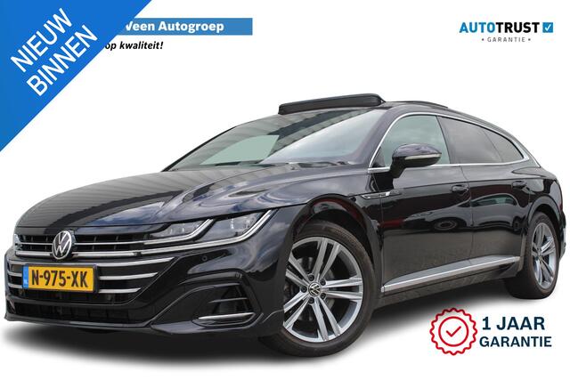 Volkswagen Arteon Shooting Brake 2.0 TSI R-Line Business+ | Incl. 12 maanden garantie | Adaptieve cruise control | Schuif/kantel dak | Apple carplay/Android auto | Climate control | Stoelverwarming Voor + Achter |