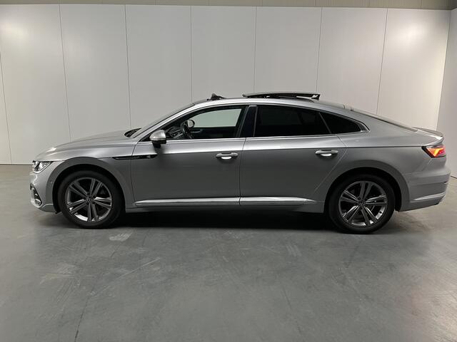 Volkswagen Arteon 1.4 TSI eHybrid R-Line / AUTOMAAT/ PANO/ PARK.SENSOR.V+A/ CAMERA/ APP-CONNECT/ STOELVERWARM./ MASSAGE/ ACC/ DCC/ DODEHOEK/ KEYLESS/ DIGITAL DASH/ NAVI/ DAB/ CLIMA/ LED/ 18'' LMV