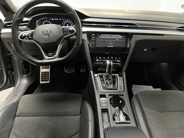 Volkswagen Arteon 1.4 TSI eHybrid R-Line / AUTOMAAT/ PANO/ PARK.SENSOR.V+A/ CAMERA/ APP-CONNECT/ STOELVERWARM./ MASSAGE/ ACC/ DCC/ DODEHOEK/ KEYLESS/ DIGITAL DASH/ NAVI/ DAB/ CLIMA/ LED/ 18'' LMV